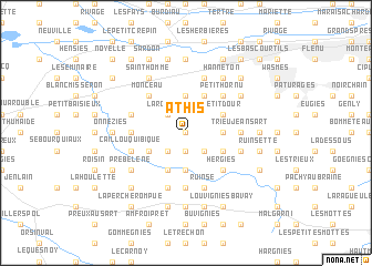 map of Athis