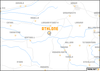 map of Athlone