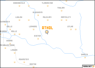 map of Athol