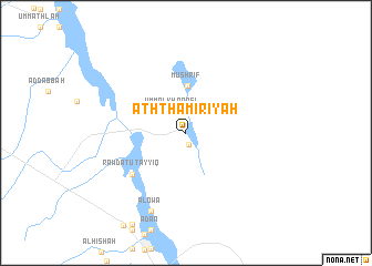 map of Ath Thāmirīyah