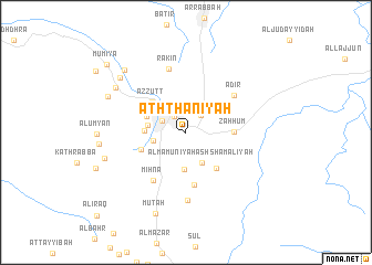 map of Ath Thanīyah