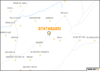 map of Ath Thawānī