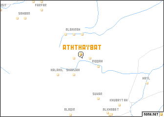 map of Ath Thaybāt