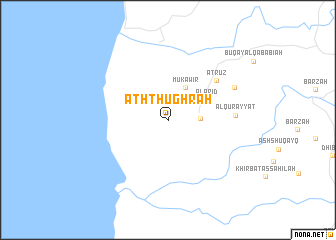 map of Ath Thughrah