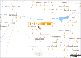 map of Ath Thukhaynāt