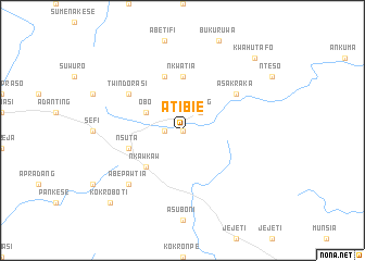 map of Atibie