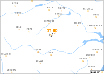 map of Atibo