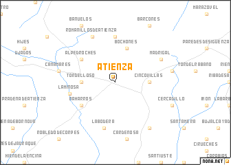 map of Atienza