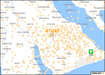 map of Atigan