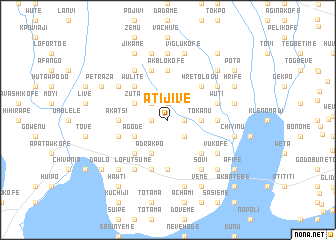 map of Atijive