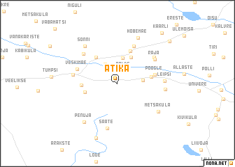 map of Atika