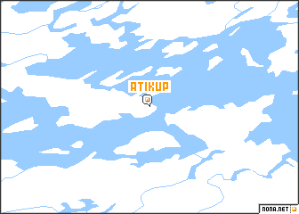 map of Atikup
