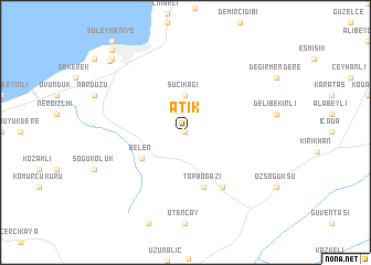 map of Atik