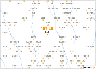map of Ātʼīla
