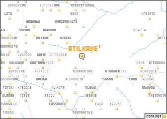 map of Atilkavé