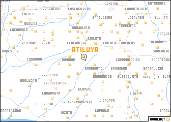 map of Atiluya