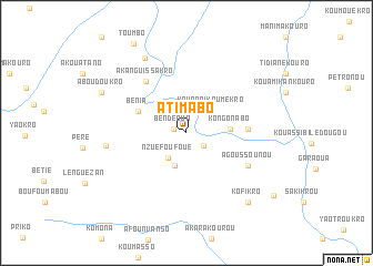 map of Atimabo