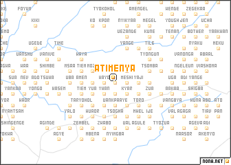 map of Atimenya