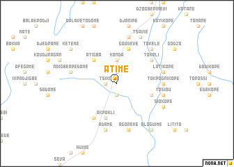 map of Atimé