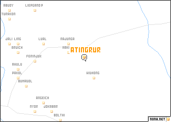 map of Atingrur