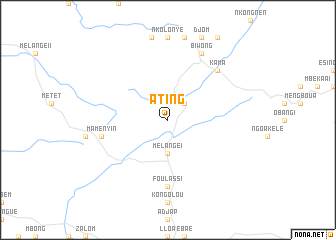 map of Ating