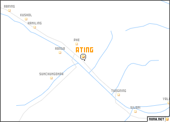 map of Ating
