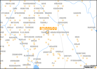 map of Atinndou