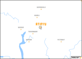 map of Atinyu