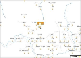 map of A Tin