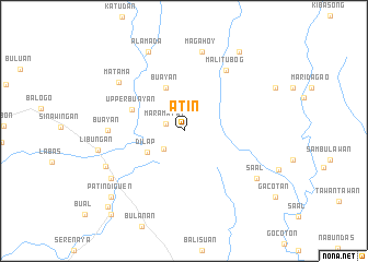 map of Atin