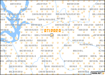 map of Ātipāra