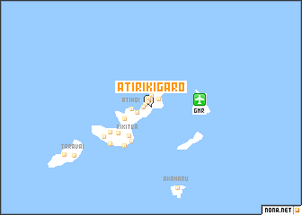 map of Atirikigaro