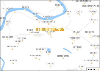 map of Atîrnaţi de Jos