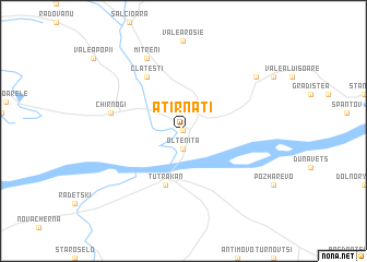 map of Atîrnaţi