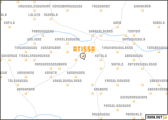 map of Atissa