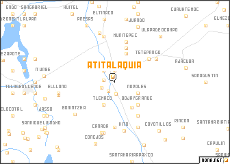 map of Atitalaquia