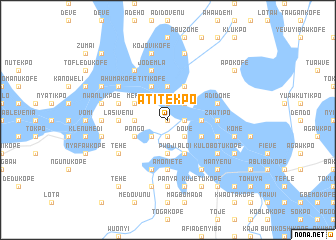 map of Atitekpo