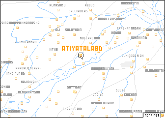 map of ‘Aţīyat al ‘Abd