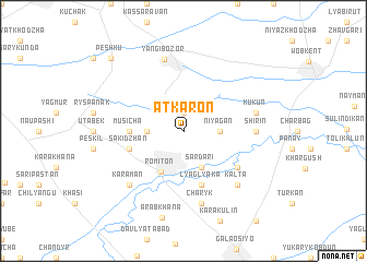 map of Atkaron