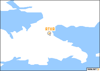 map of Atka