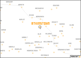 map of Atkinstown