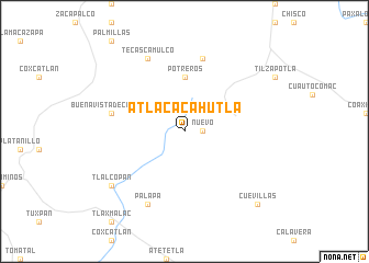 map of Atlacacahutla