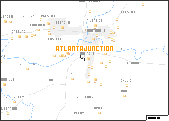 map of Atlanta Junction