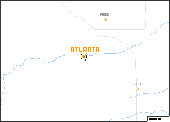 map of Atlanta