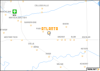 map of Atlanta