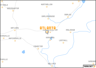 map of Atlanta