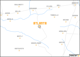 map of Atlanta