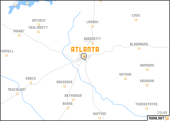 map of Atlanta