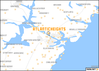 map of Atlantic Heights