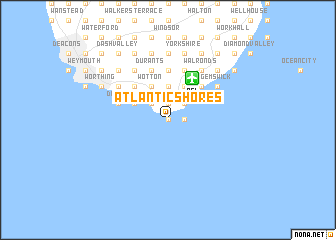 map of Atlantic Shores